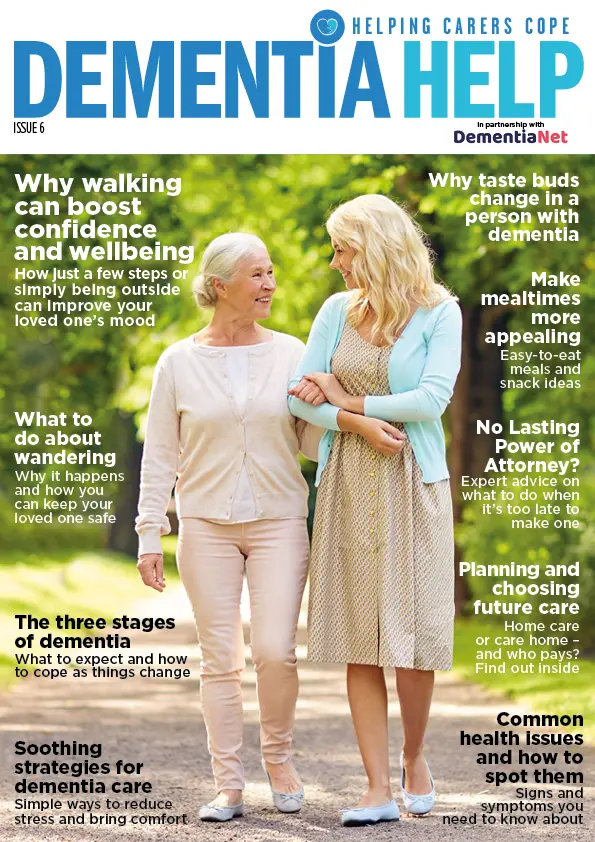 Dementia Help Magazine issue 6 Front Cover